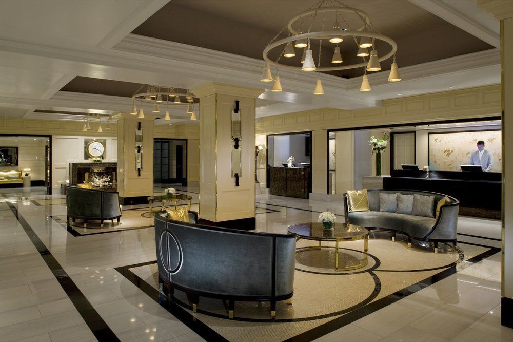 The London West Hollywood At Beverly Hills Exterior foto The lobby of the hotel