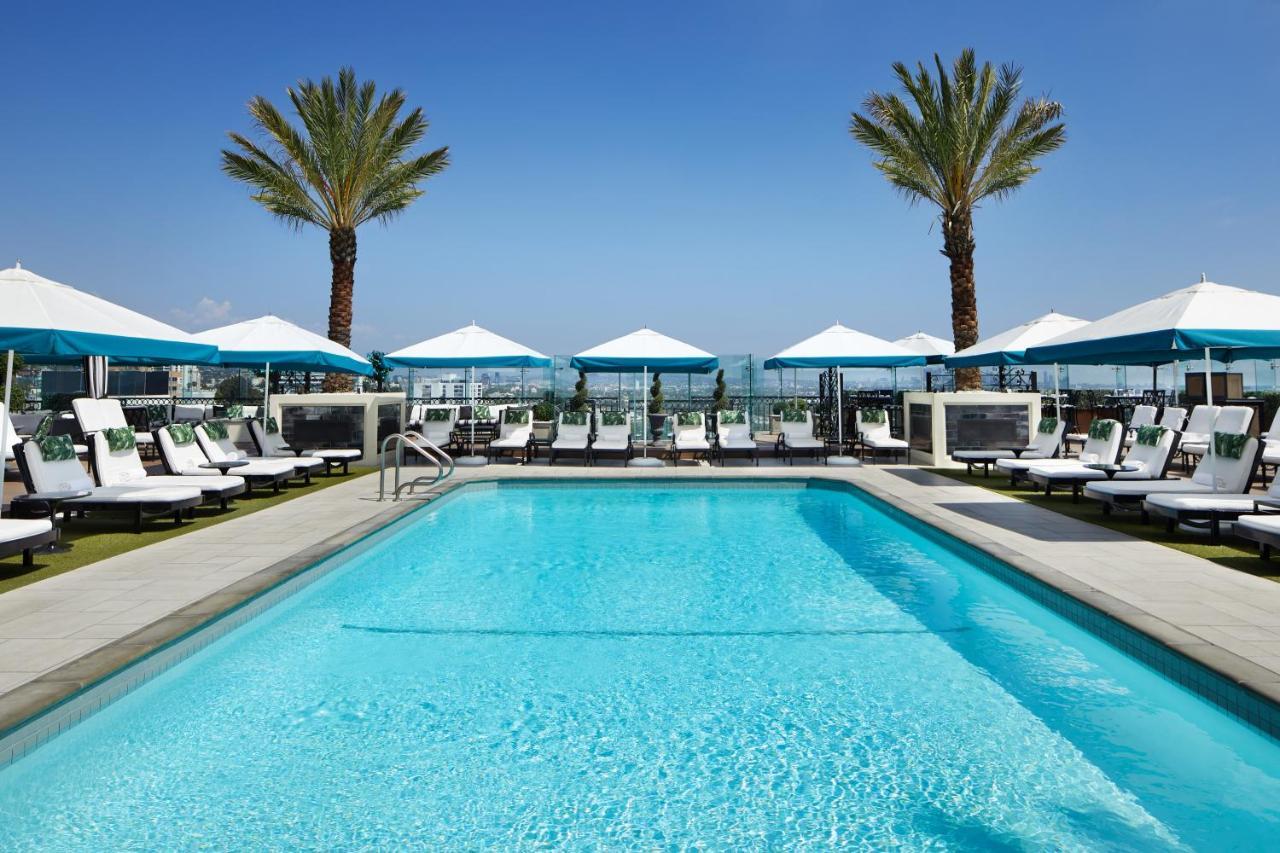 The London West Hollywood At Beverly Hills Exterior foto Rooftop pool at the InterContinental